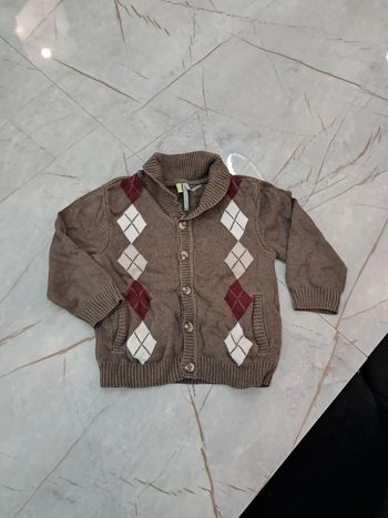 Cardigan marron orchestra