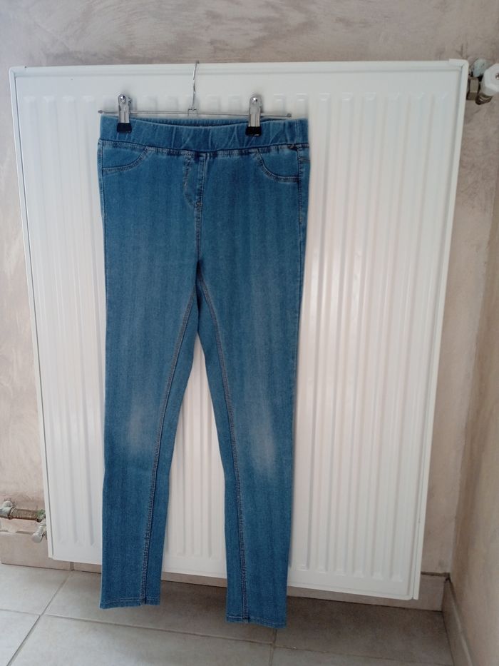 Jegging bleu fille 12 ans Kiabi