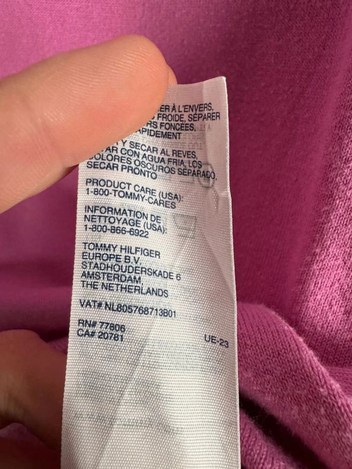 débardeur rose Tommy Hilfiger taille M - photo numéro 6