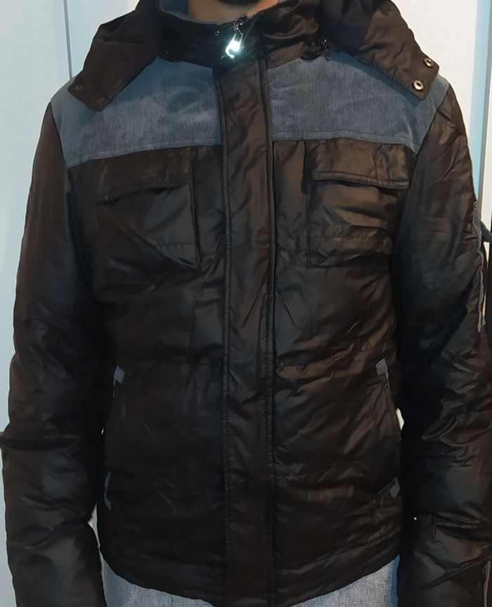 Doudoune homme intérieur polaire XL - green G