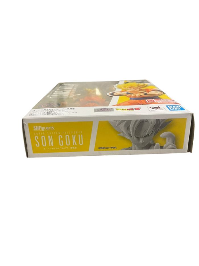 Figurine SH Figuarts Dragon Ball Z Super Saiyan Fullpower Bandai Tamashii Nations neuf - photo numéro 4