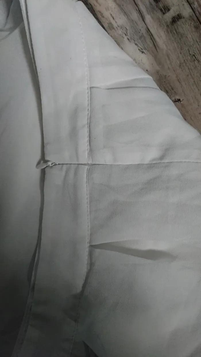 Jupe taffeta avec dentelle - photo numéro 3