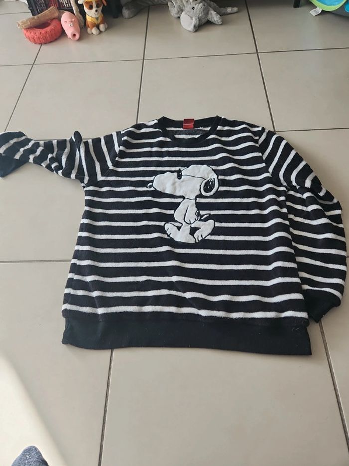 Pyjama pilou pilou peanuts - photo numéro 3