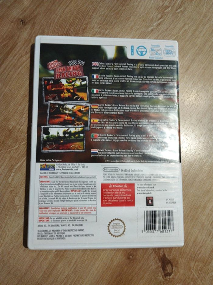 Farm animal racing wii - photo numéro 2