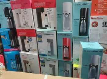 Machine à Eau Pétillante SODASTREAM, Philips, My Soda Woody...