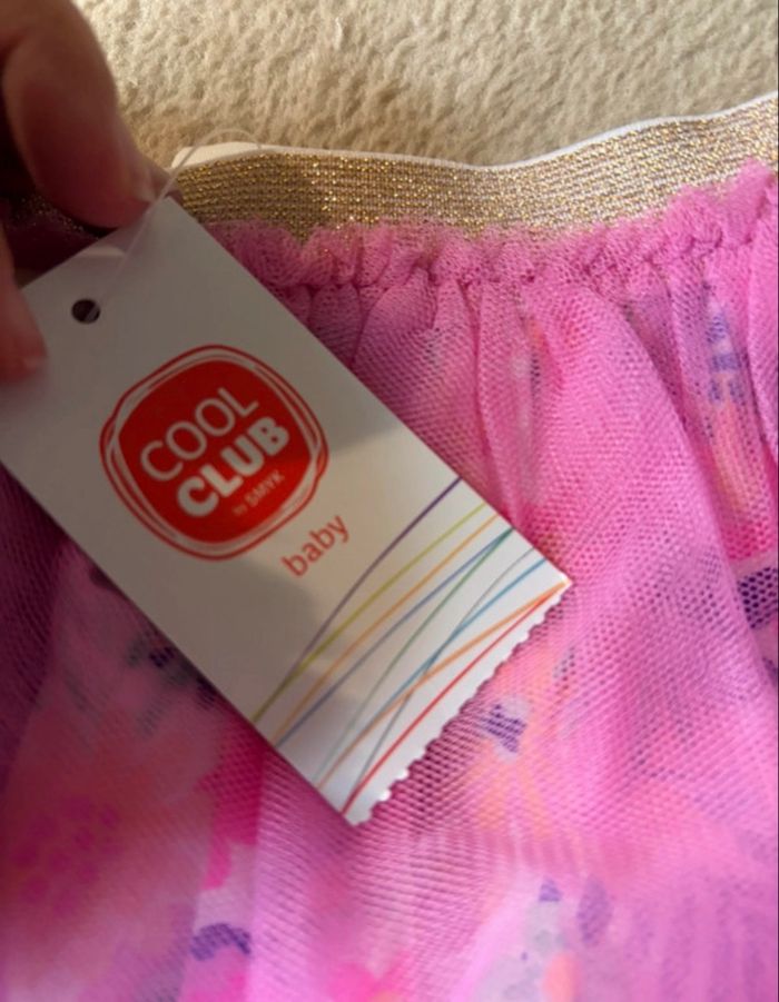 Jupe tutu rose cool club 6/12 mois neuve - photo numéro 5