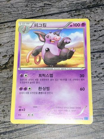 Pokemon Card / Carte Grumpig 027/060 XY1
