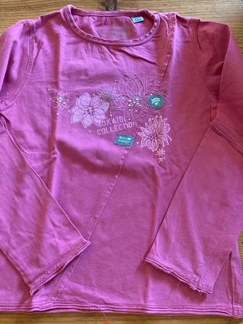 Tee shirt manches longues OKAIDI 8 ans