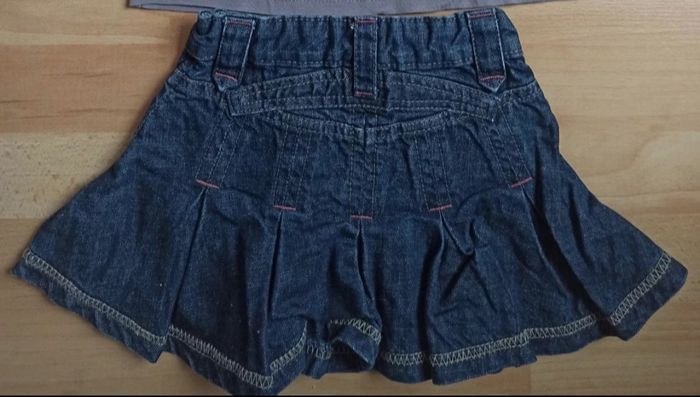 Jupe en jean sergent major 3 ans - photo numéro 2