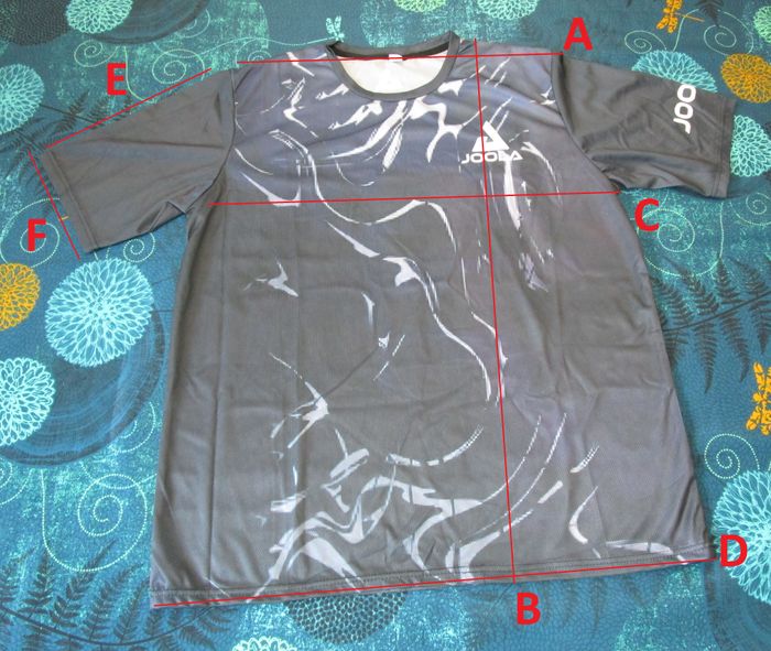 T-shirt Maillot de Sport homme pour Padel Badminton Taille 4XL Gris - photo numéro 2