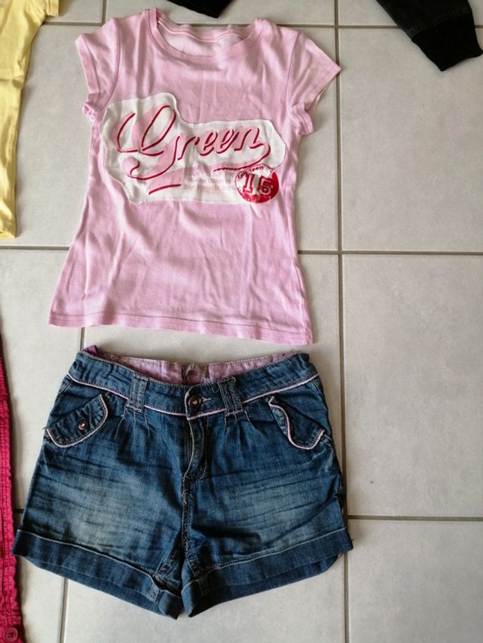Lot de vêtements fille été 10 ans - photo numéro 2