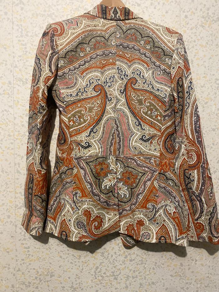 Blazer vintage lbk loubarok pasley 38 - photo numéro 3