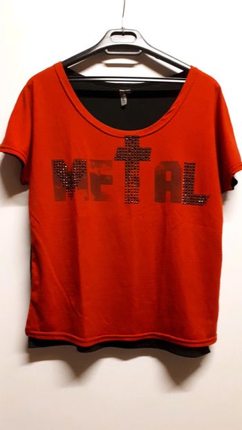 T-shirt métal