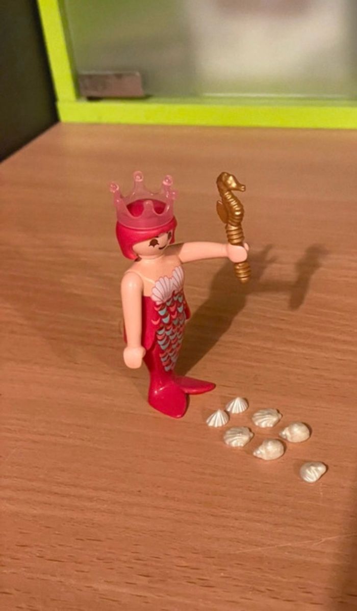 Lot Playmobil F?gures séries 1 n°5204 Reine des sirènes (N°11) - photo numéro 3