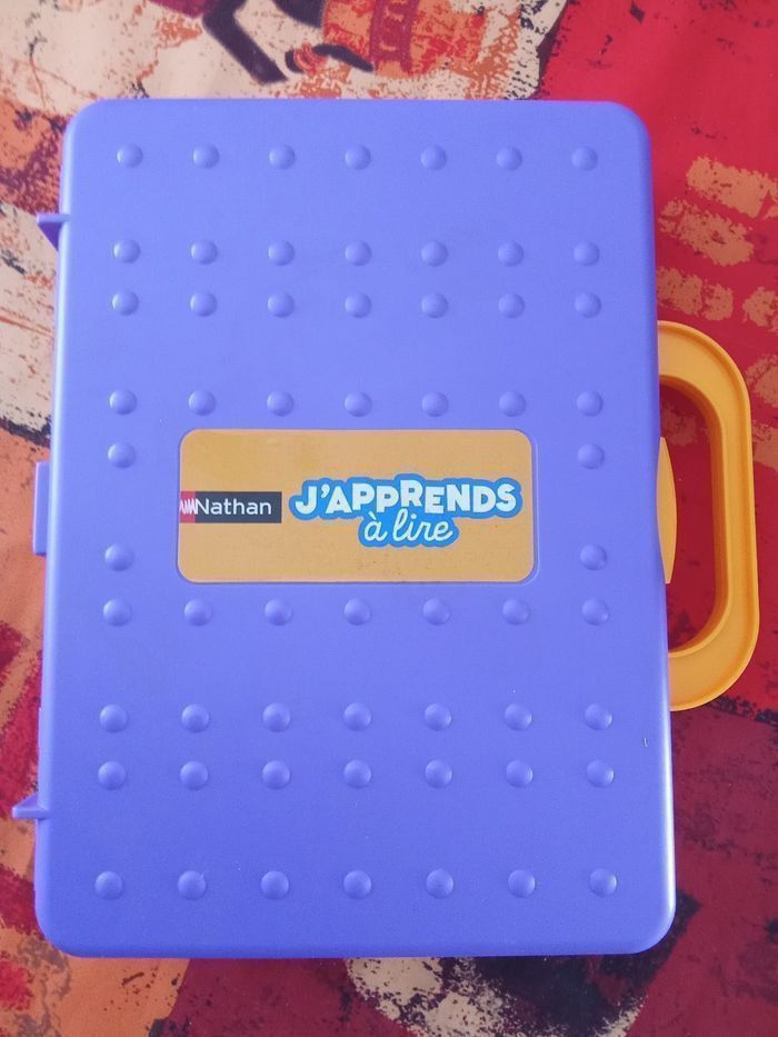 Malette apprentissage mots, orthographe, vocabulaire, lecture, jeu dès 5 ans, GS, Nathan, j'apprends à lire, lettres alphabet, écriture, boîte d'origine, idéal cadeau, offrir - photo numéro 6