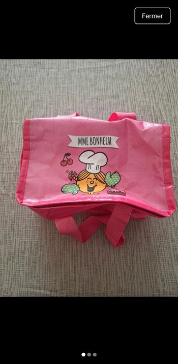 Sac isotherme Monsieur Madame 