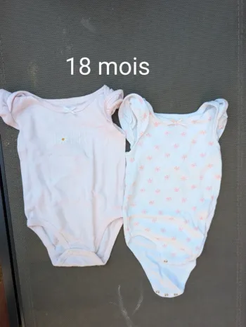 Bodies bébé fille 18 mois