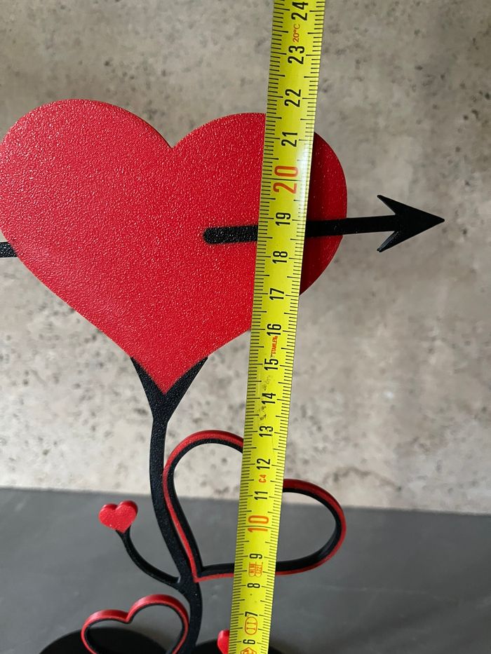 Art Décoratif - Cœur Cupidon - St Valentin - photo numéro 4