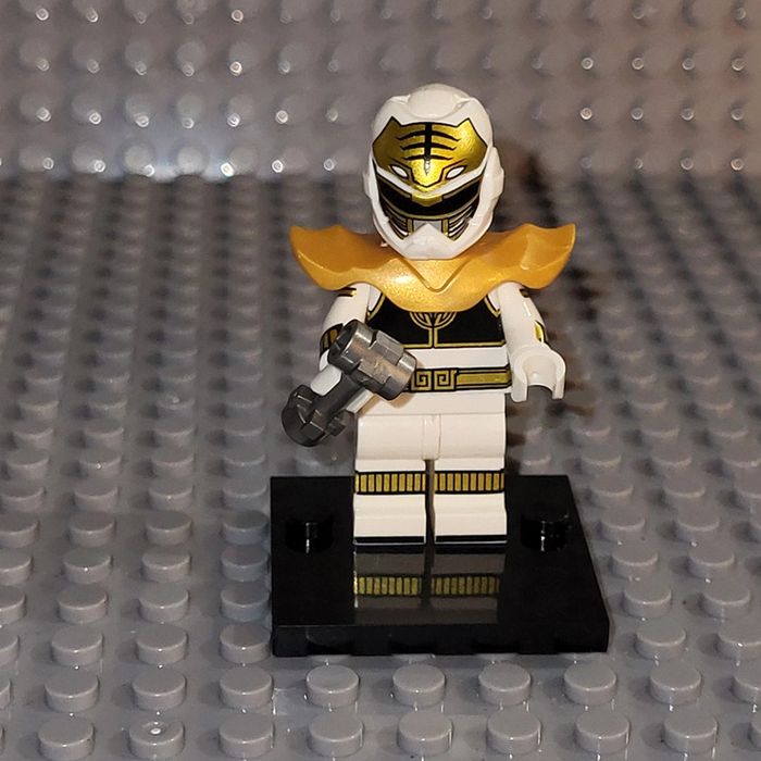 Minifigure / Figurine  🗡 Power Rangers 🗡 Ranger Blanc - photo numéro 2