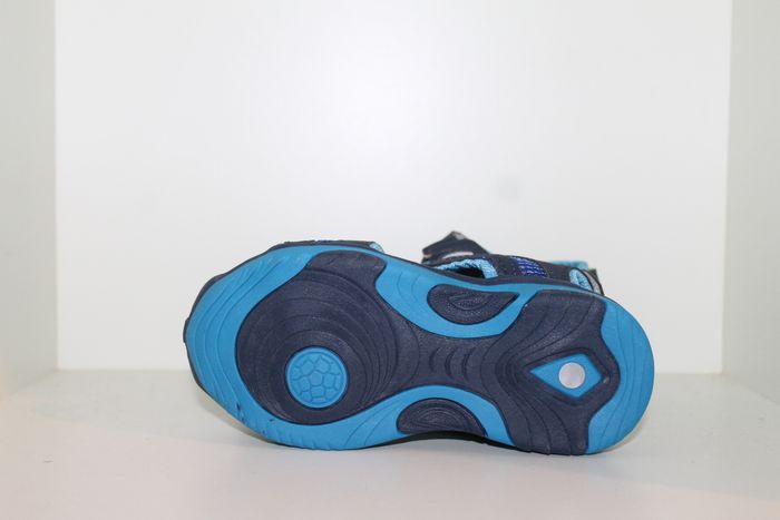 petite sandales nus pieds bleue et noire 29 - photo numéro 6