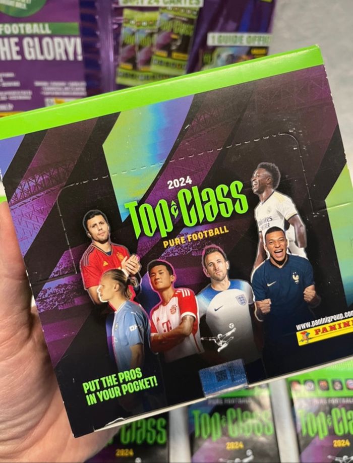 Kit Topps cartes à collectionner Foot Top Class 2024 neuf - photo numéro 4
