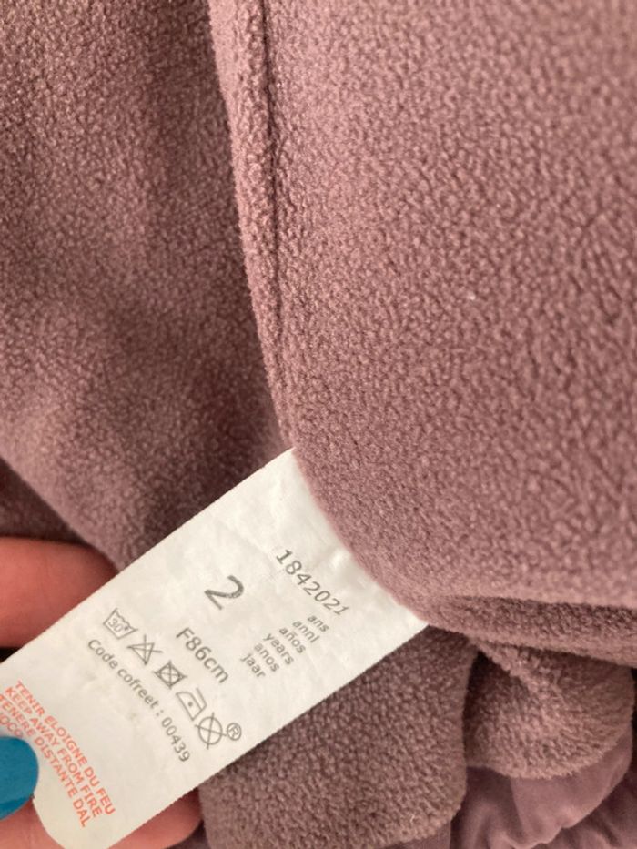 Manteau doudoune vêtement bébé fille 2 ans 24 mois - photo numéro 5