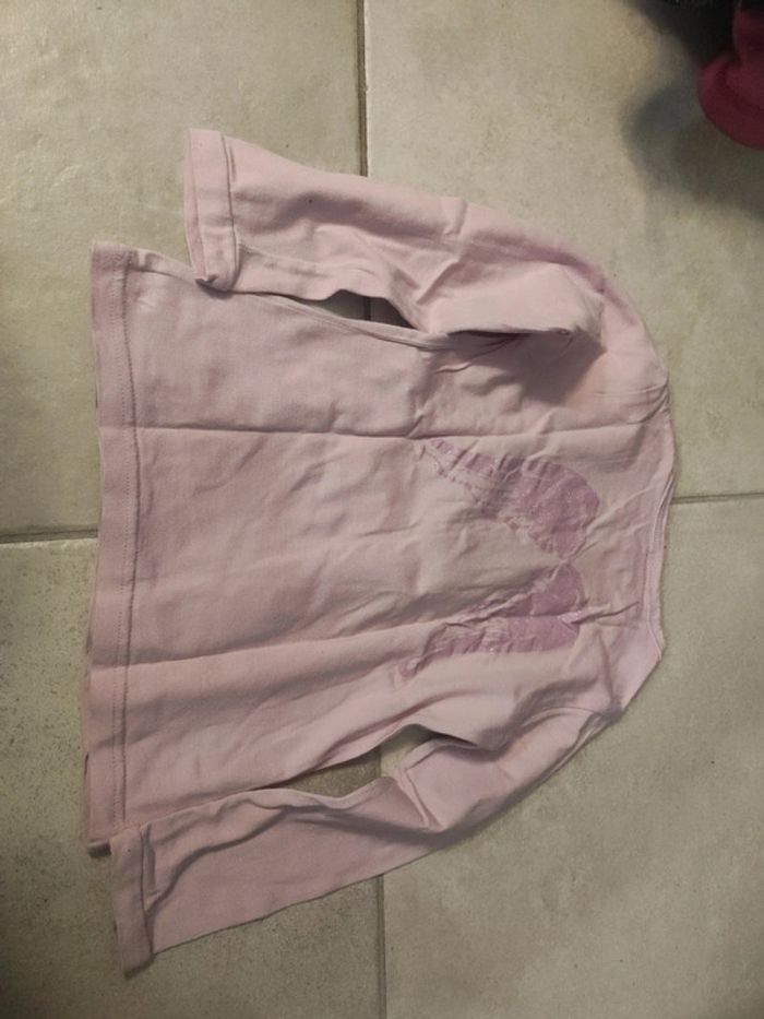 Tee shirt manches longues 3 pommes - photo numéro 2