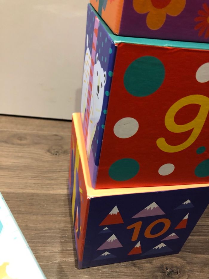 Cubes Djeco a empiler motif animaux - photo numéro 5