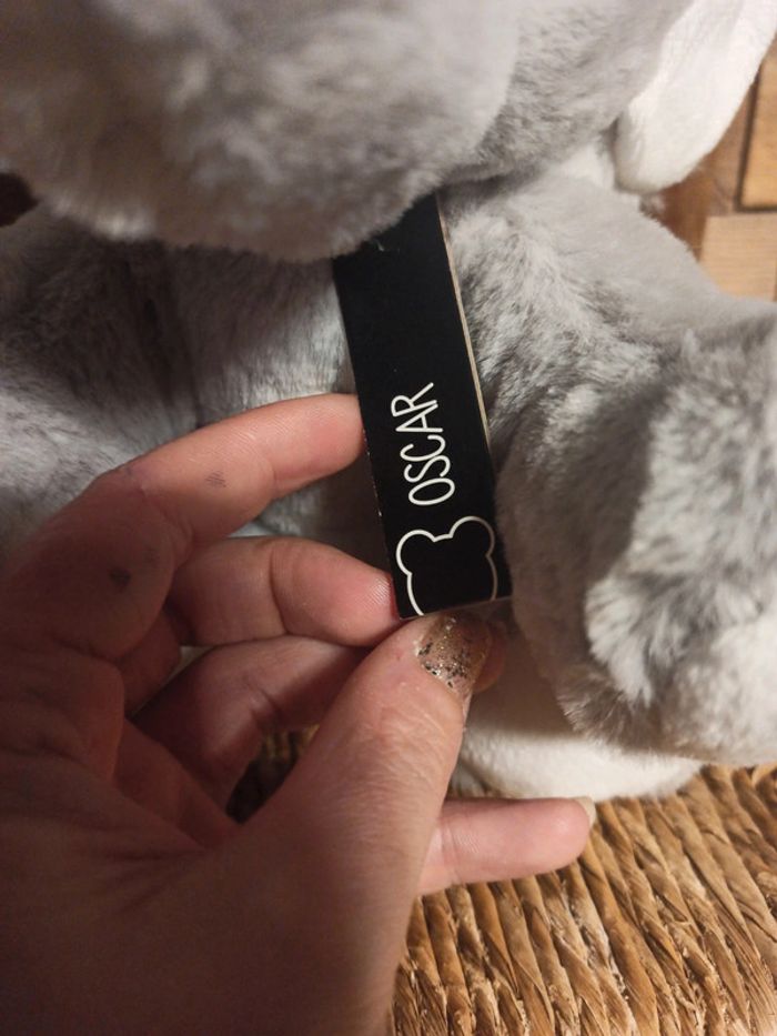 Peluche elephant Oscar J Line neuf - photo numéro 4