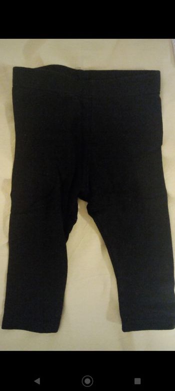Legging bleu marine détail noeuds