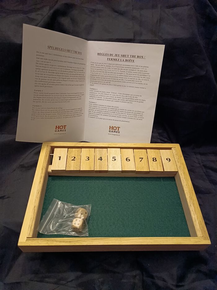 Jeu Shut the Box - photo numéro 10