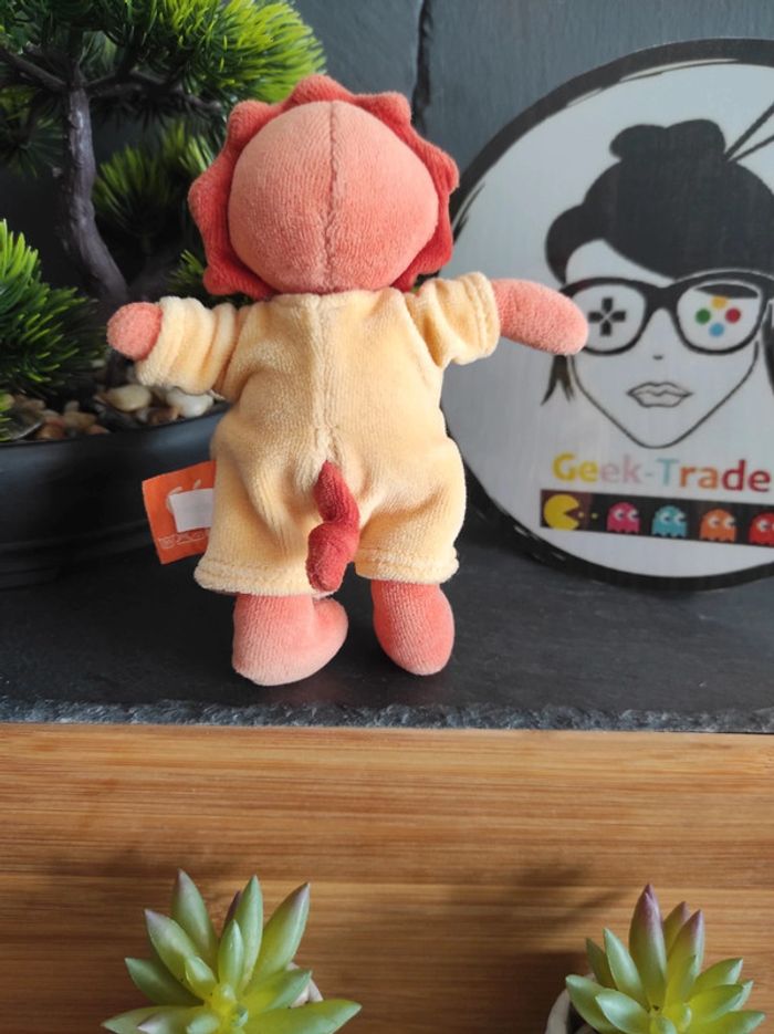 Doudou Peluche Moulin Roty Lion Les Loustics mouchoir #geektradedoudou - photo numéro 2