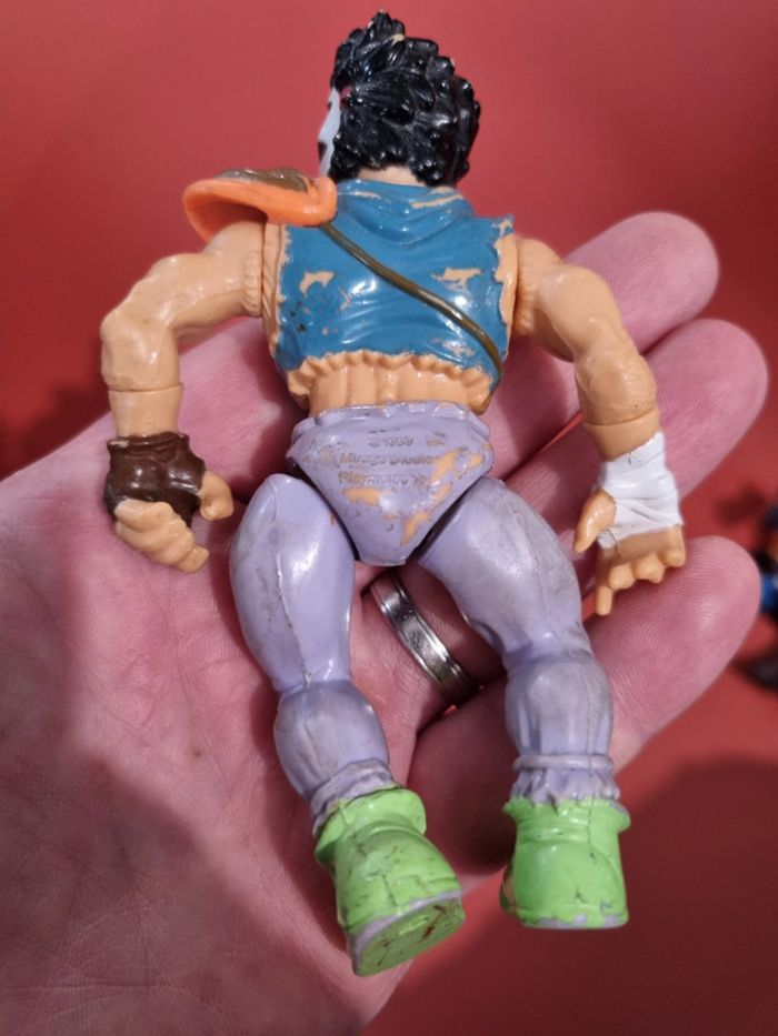 Casey Jones tmnt 1989 avec son sac , à renettoyer - photo numéro 11