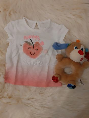 T-shirt bébé fille 3 mois