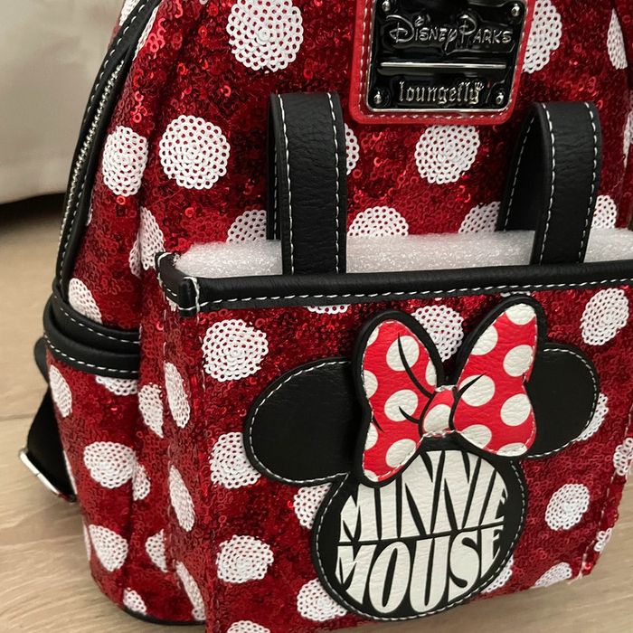 Sac à Dos Disney Parks Loungefly Minnie Mouse Disneyland Paris Neuf Original - photo numéro 2