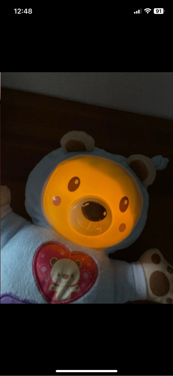 Peluche veilleuse Leon Vtech - photo numéro 5