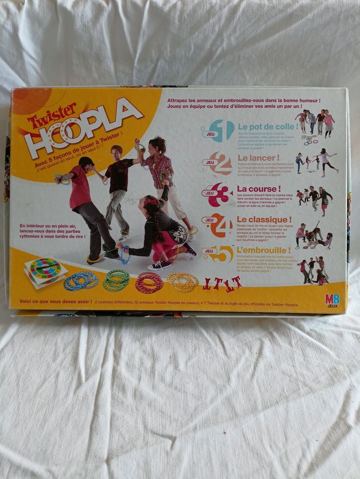 Twister hoopla hasbro complet - photo numéro 2