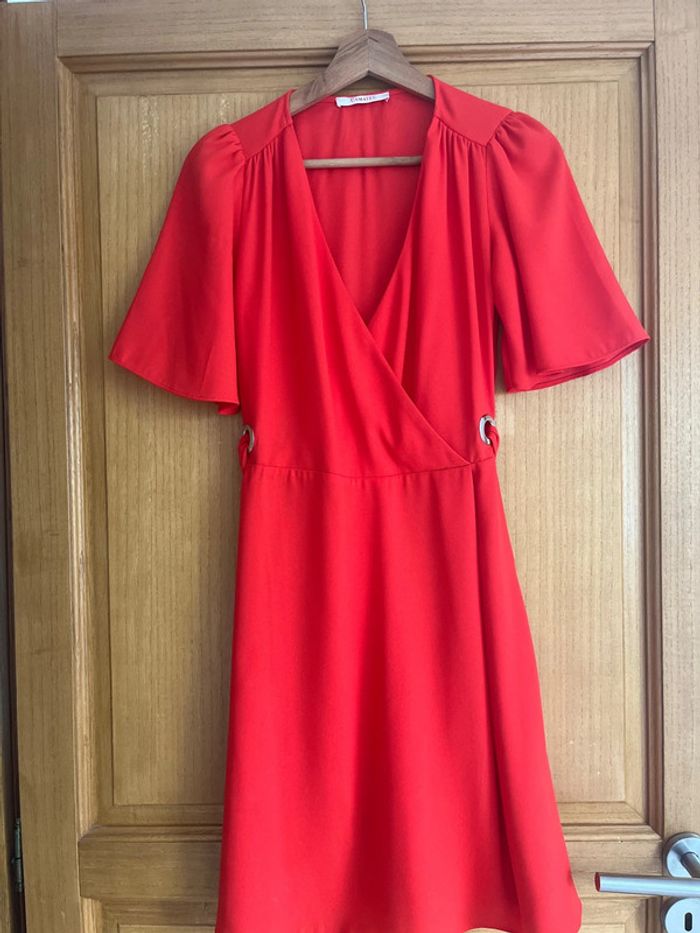 Robe cérémonie / été corail femme 36 - photo numéro 2