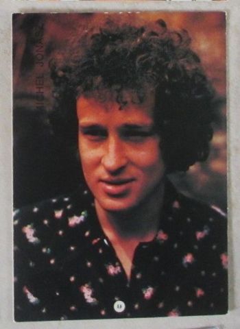 Carte de collection Michel Jonas 7 x 5 cm