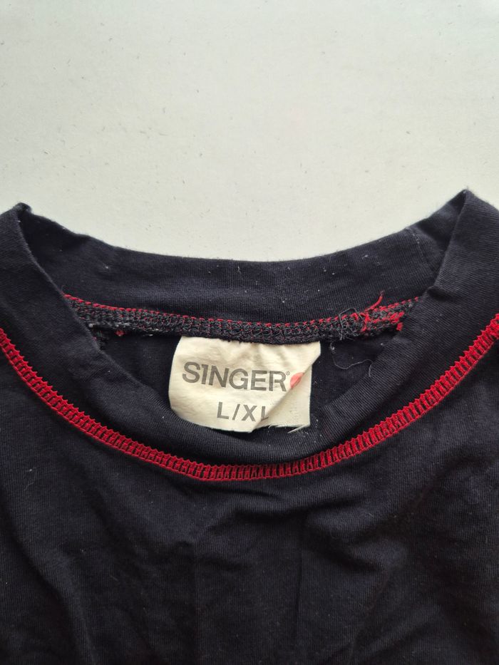 T-shirt thermique noir Singer taille L/XL - photo numéro 2