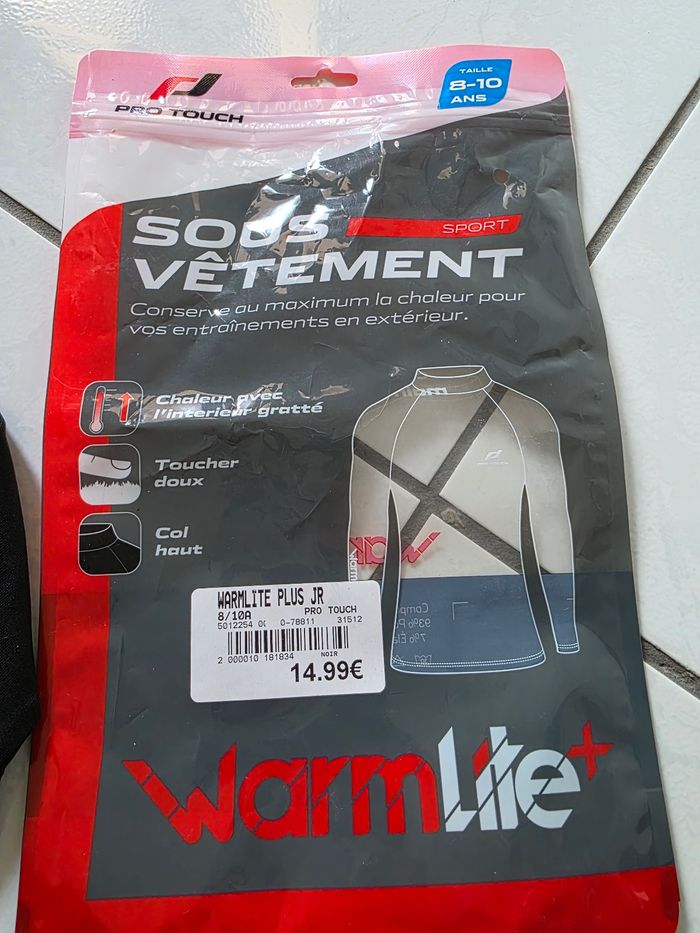 Tee shirt thermique - photo numéro 2