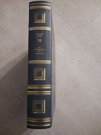 livre André Gide si le grain se meurt
