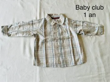 Chemise baby club 1 an