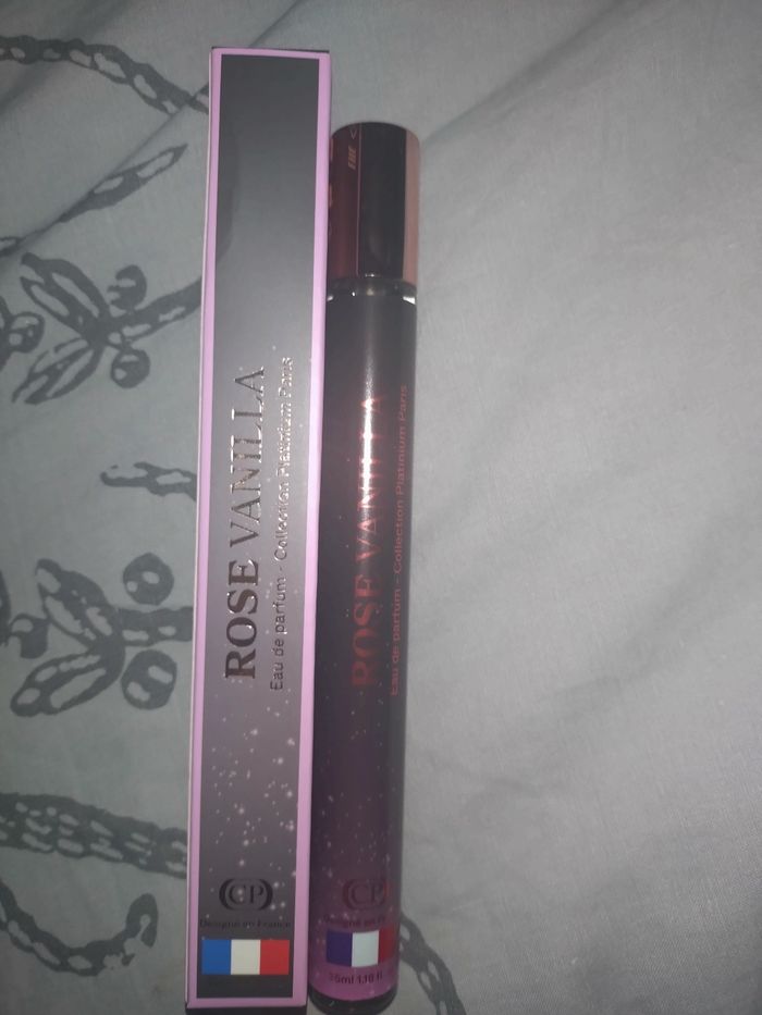 Eau de parfum rose vanille
