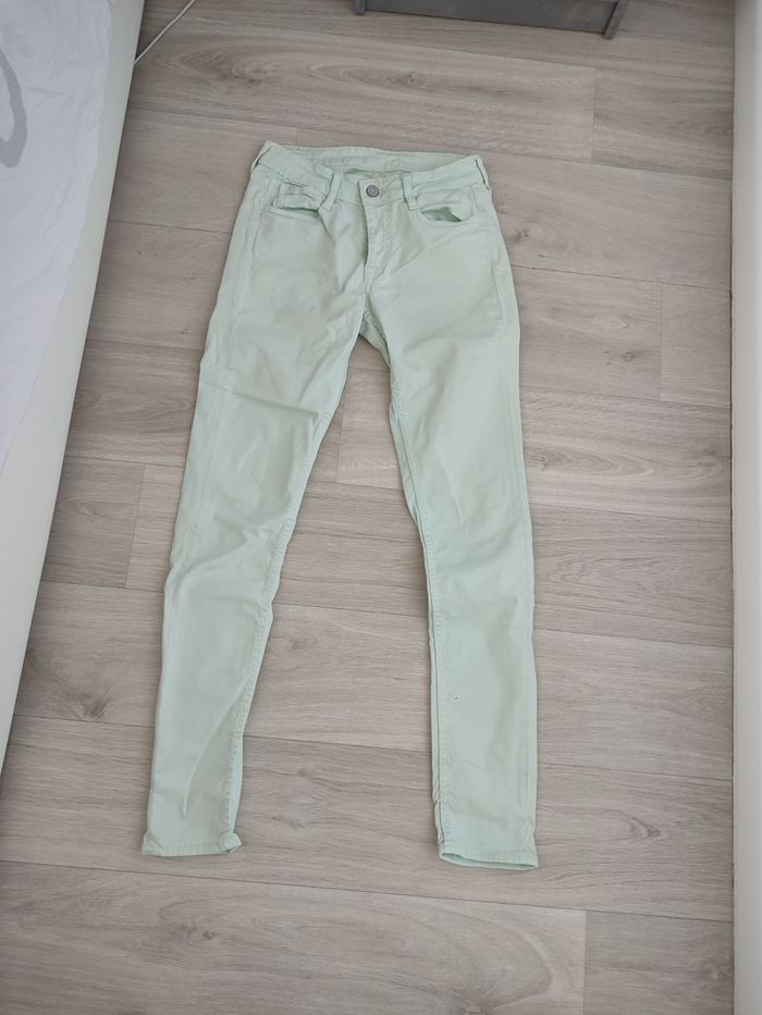 Style jeans bleu claire