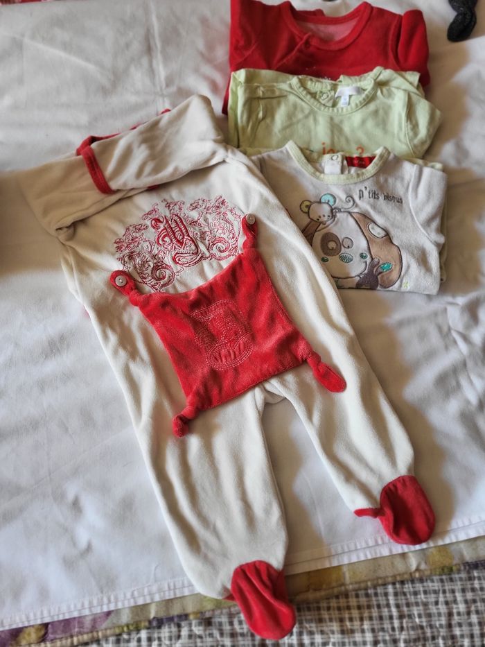 Gros lot de 39 pièces bébé fille de 1 à 12 mois - photo numéro 8