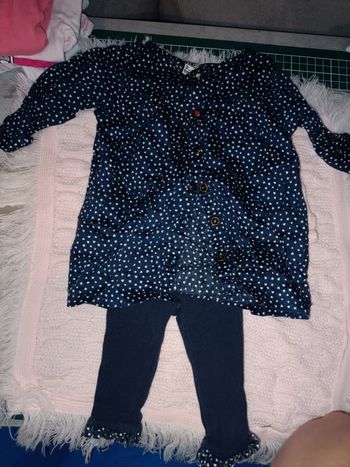 Ensemble chemisette, legging