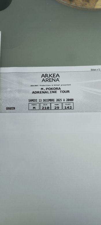 Place de concert M Pokora