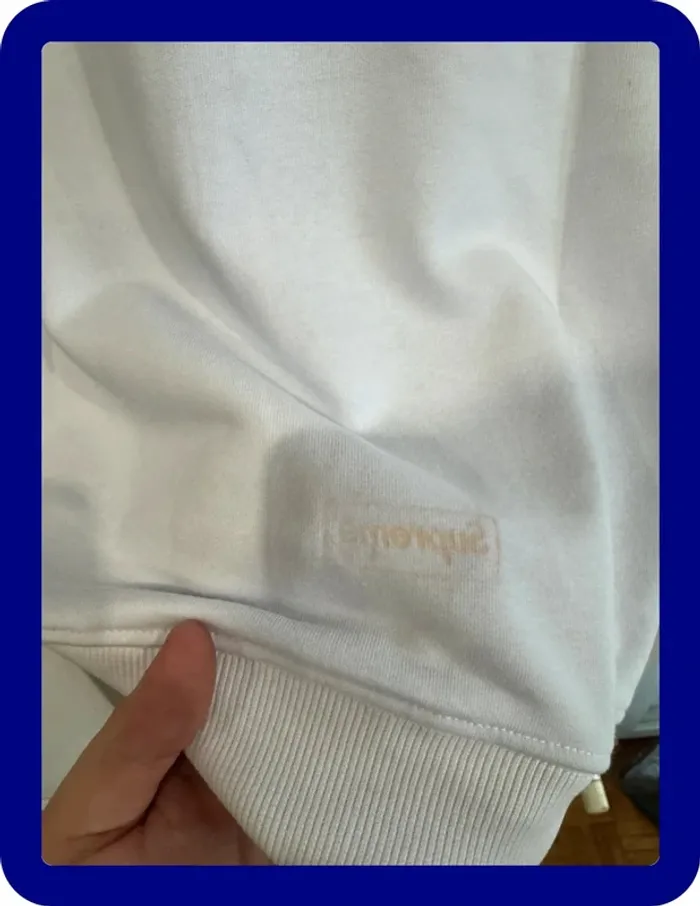 Pull / Sweat Supreme blanc Taille XL - photo numéro 7