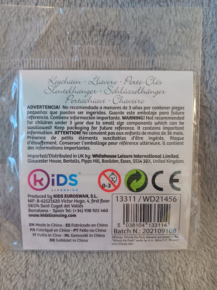 Porte-Clés Porcinet (Winnie l'Ourson) - photo numéro 2